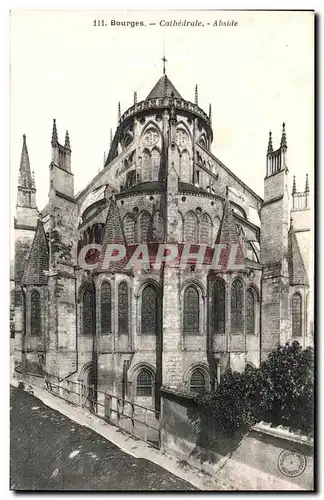 Cartes postales Bourges Cathedrale Abside