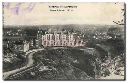 Cartes postales Biarritz Pittoresque Hotel Regina