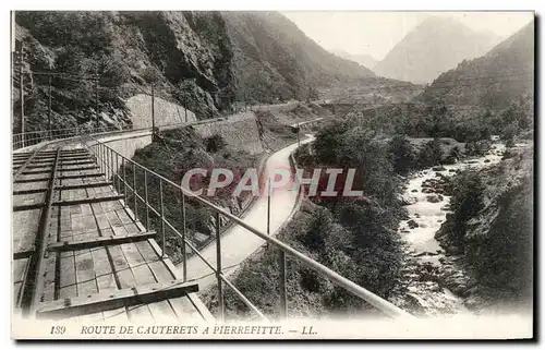 Cartes postales Route De Cauterets A Pierrefitte