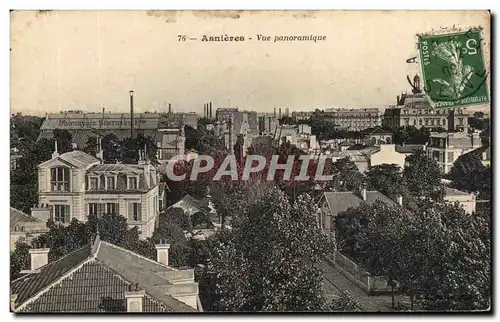 Cartes postales Asnieres Vue Panoramique