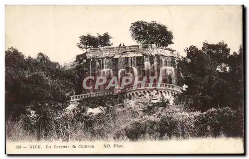 Cartes postales Nice La Cascade du Chateau