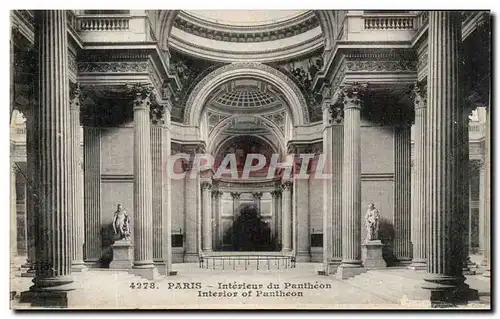 Ansichtskarte AK Paris Interieur Du Pantheon