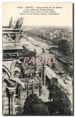 Ansichtskarte AK Paris Panorama De La Seine Vue Prise De Notre Dame