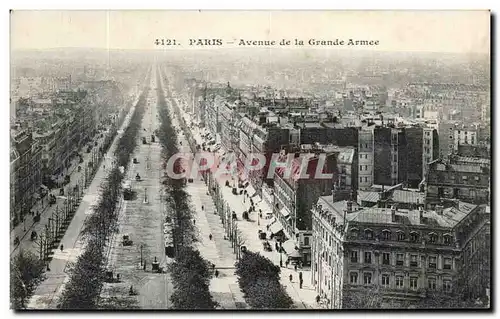 Cartes postales Paris Avenue de la Grande Armee