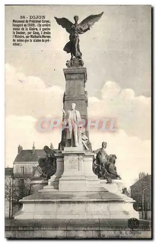 Cartes postales Dijon Monument du President Carnot