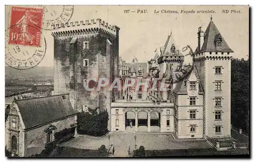 Ansichtskarte AK Pau Le Chateau Facade Orientale