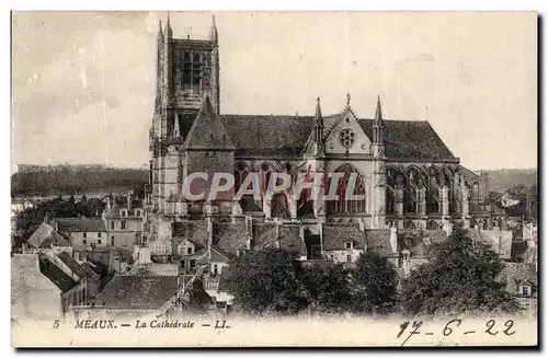 Cartes postales Meaux La Cathedrale