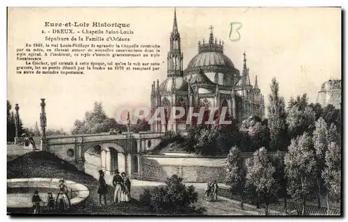 Ansichtskarte AK Dreux Chapelle Saint Louis Sepulture de la Famille d&#39Orleans