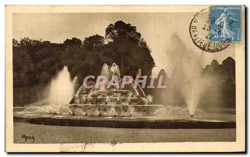 Cartes postales Les Petits Tableaux De Versailles Le Bassin de Latone Grandes Enux The Bassin de Latone Fountain
