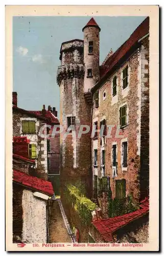 Cartes postales Perigueux Maison Renaissance Rue Aubergerie