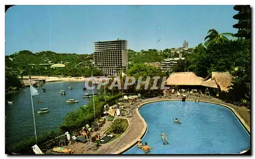 Cartes postales Alberca Del Hotel Caleta Acapulco Mexico