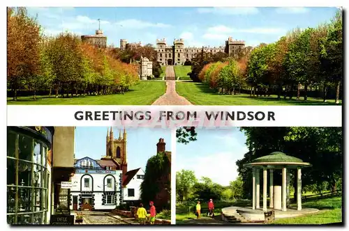 Cartes postales moderne Greetings From Windsor