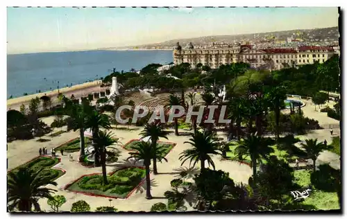 Ansichtskarte AK La Cote D&#39Azur Nice Le Jardin Albert Et Le Theatre De Verdure