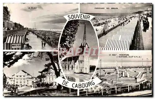 Ansichtskarte AK Souvenir De Cabourg