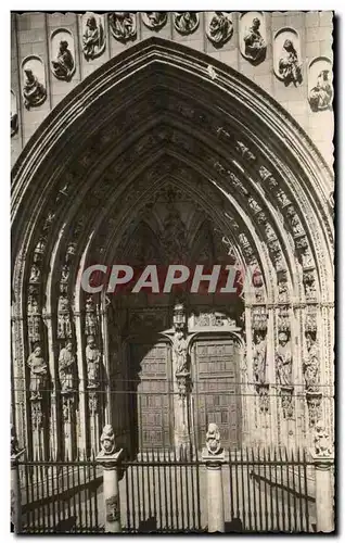 Ansichtskarte AK Toledo Puerta De Los Leones De La Catedral