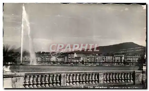 Cartes postales Geneve Le jet d&#39eau Suisse