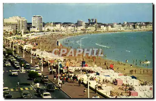 Cartes postales moderne Les Sables D&#39Olonne Le Remblai Et La Plage