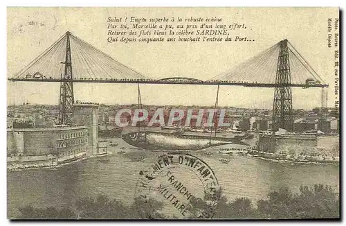 REPRO Marseille Salut Engin Superbe A La Robuste La Sardine Transbordeur