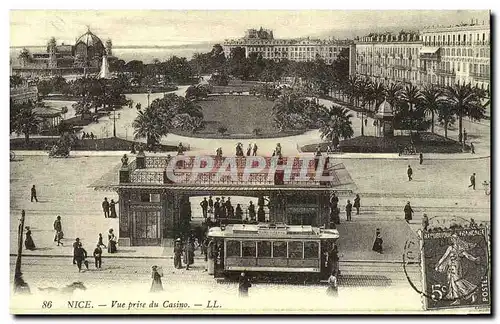 REPRO Nice Vue Prise Du Casino Tramway