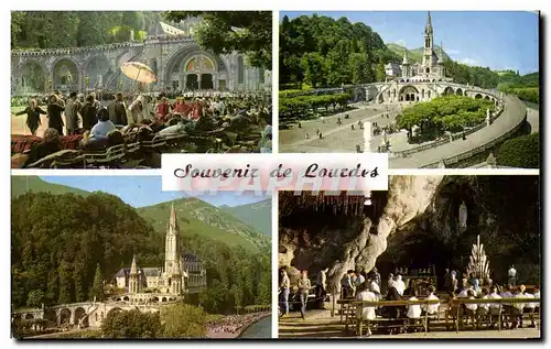 Cartes postales moderne Lourdes Benediction Des Malades