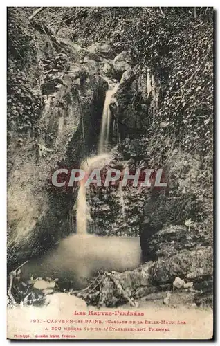 Ansichtskarte AK Les Hautes Pyrenees Capvern Les Bains Cascade de la belle Meuniere