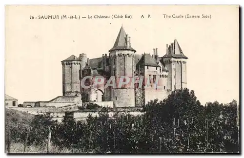 Cartes postales Saumur Le Chateau