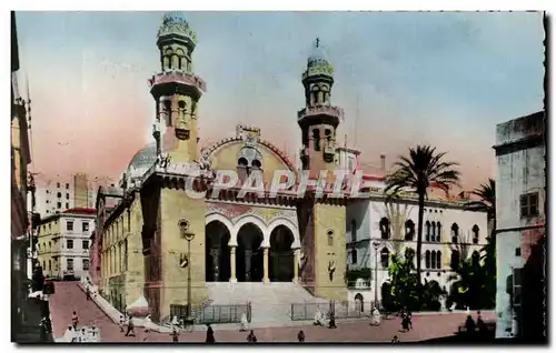 Cartes postales Alger Cathedrale et Palais d&#39Hiver du Gouverneur Algerie