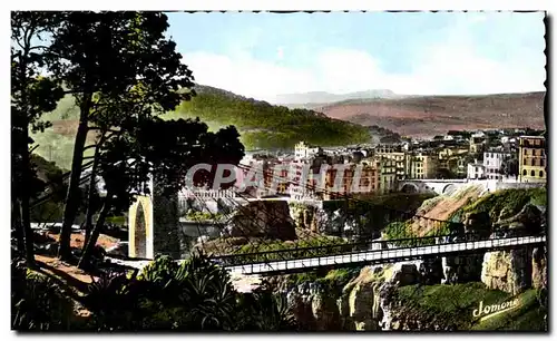 Cartes postales Constantine La Ville et le Rhumel Algerie