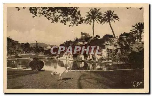 Cartes postales Cote d&#39Azur Artistique Nice Jardin Albert La Grotte