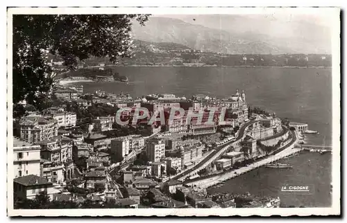 Cartes postales Monte Carlo Vue generale