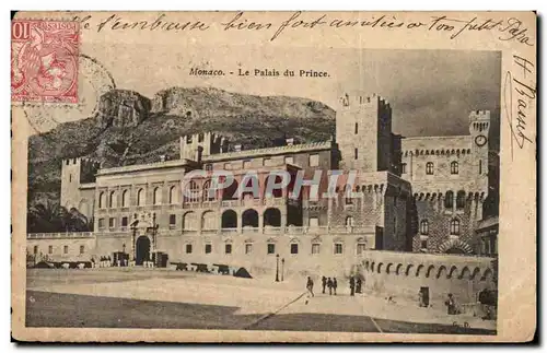 Cartes postales Monaco Le Palais du Prince