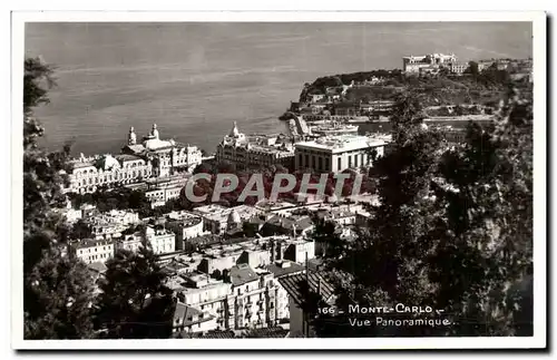 Cartes postales Monte Carlo Vue Panoramique