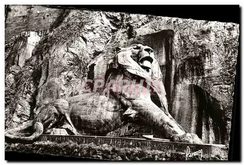 Cartes postales moderne Images de France Belfort le Lion Oeuvre du Bartholdi