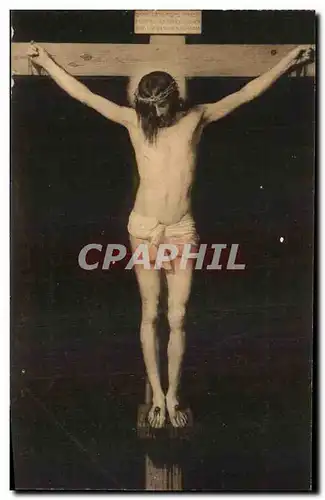 Ansichtskarte AK Nuestro Senor Crucificado Velazquez Museo Del Prado Madrid Christ