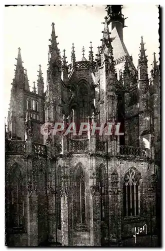 Cartes postales moderne Mont Saint Michel Eglise abbatiale Le Choeur