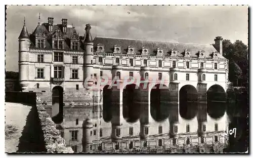 Cartes postales Chenonceaux Le Chateau Facade Ouest