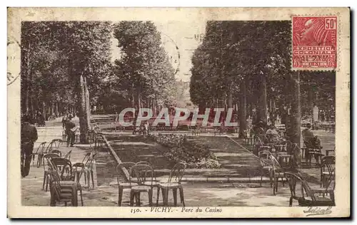 Cartes postales Vichy Parc du Casino