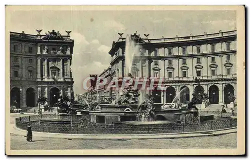 Cartes postales Roma Plazza Esedra Fontana delle Naladi