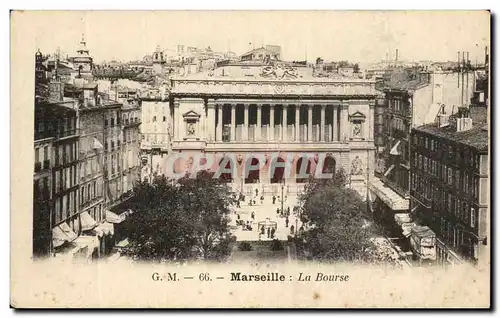 Cartes postales Marseille La Bourse