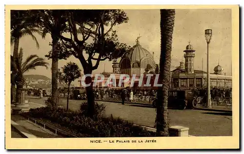 Cartes postales Nice Le Palais De la Jetee