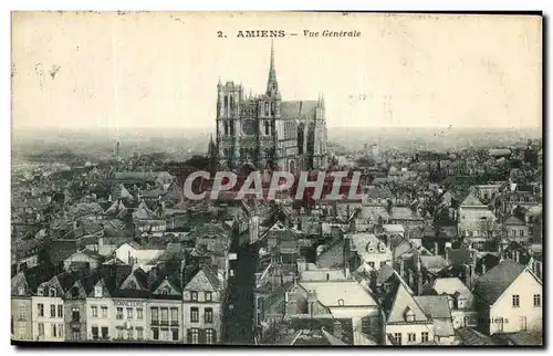 Cartes postales Amiens Vue Generale