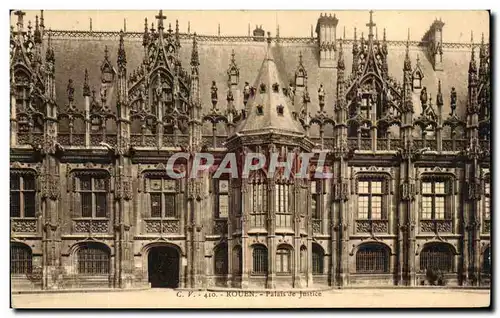 Cartes postales Rouen Palais De Justice