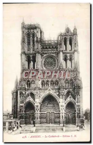 Cartes postales Amiens La Cathedrale