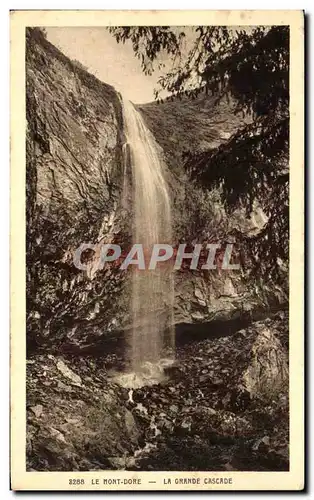 Cartes postales Le Mont Dore La Grande Cascade