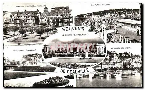 Cartes postales Souvenir De Deauville