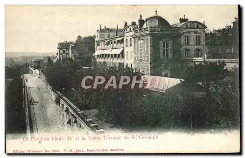 Cartes postales Le Pavillon Henri IV Et La Petite Terrasse De St Germain