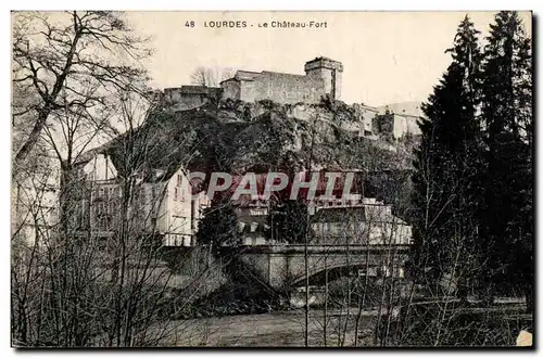 Cartes postales Lourdes Le Chateau Fort