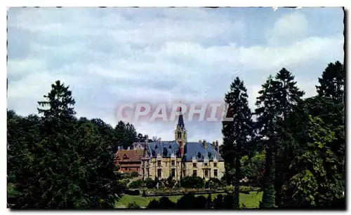 Cartes postales moderne Parc Zoologique De Cleres Vue Generale Du Chateau Zoo