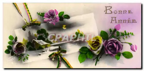 Cartes postales Fantaisie Bonne Heureuse Annee