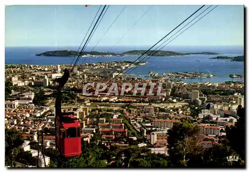 Cartes postales moderne Reflets De La Cote D&#39Azur Toulon Vue D&#39Ensemble De La Ville Et De La Rade